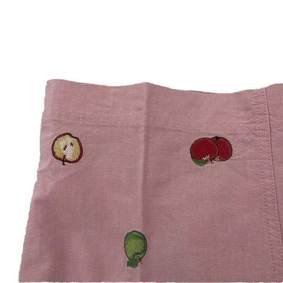 Orvis Women’s Sz Medium Men 32x30 Pink Fruit Embroidered Casual Chino Deck Pant - Picture 6 of 7